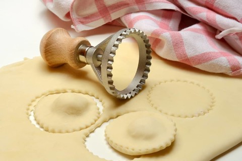 Dough and ravioli cutter, cookie cutter