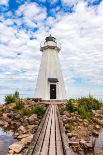 Sweden, Vaestergotland, Karlsborg, Vanäs lighthouse, lighthouse, lighthouses, Scandinavia