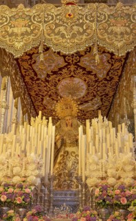 Processional table (Trono), Iglesia del Sagrario, Cathedral in Granada, Spain