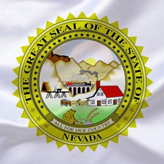 USA, The coat of arms of Nevada, state of the