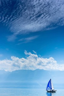 Sailing ship, sailboat, sailing, boat, ship, wind, blue, weather, summer, clouds, travel, holiday,