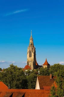 St Mary's Church Reutlingen, sacred building built from 1247 to 1343, cultural monument, Gothic