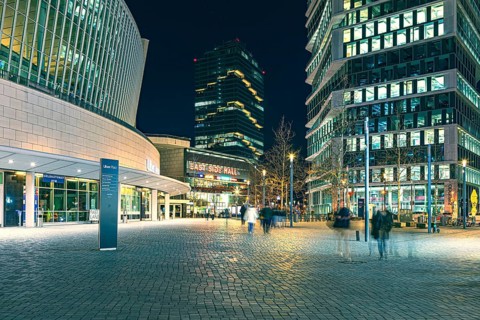 Uber Platz and Arena in Berlin, Germany