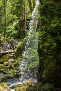 Waterfall, Menzenschwander Waterfalls, Menzenschwand, Southern Black Forest, Black Forest, Germany