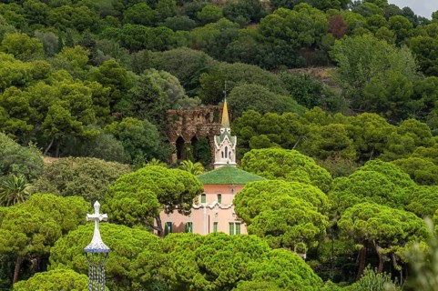 Park Guell by Antonio Gaudi, Park Gueell, Antonio Gaudi architect, Unesco World Heritage Site,
