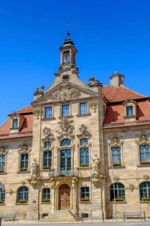 Town Hall, Ellingen, Franconian Lake District, Middle Franconia, Franconia, Bavaria, Germany