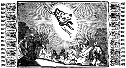 The Ascension of Jesus, the apostles proclaim the good news of Jesus and his kingdom throughout the