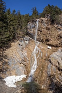 Zipfelsbach waterfalls, near Hinterstein, Bad Hindelang, Oberallgäu, Allgäu, Bavaria, Germany