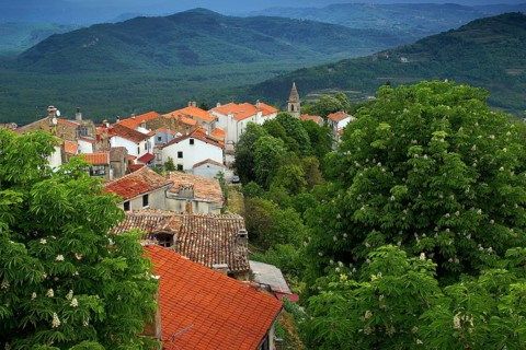 Croatia, Istria, Motovun village, Montona, Motovun, Istria, Croatia