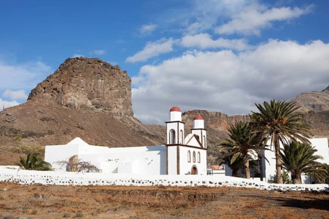 La Ermita de las Nieves, Puerto de las Nieves, Agaete, Las Palmas Province, Gran Canaria, Canary