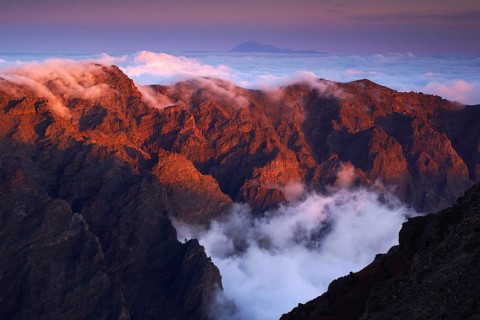 Canary Islands, La Palma, mountain, Roque de los Muchachos, La Palma, Canary Islands, Spain