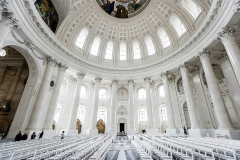 Interior view, St Blasien Cathedral, St. Blasien, Black Forest, Southern Black Forest,