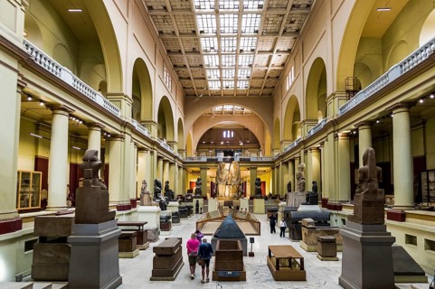 The Egyptian Museum in Cairo, EMC, Cairo, Egypt
