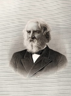 Henry Wadsworth Longfellow, 1807 – 1882, American poet, digitally edited