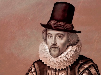 Portrait of Sir Francis Bacon, Baron Baco of Verulam, 1561 - 1626, English lawyer, statesman,