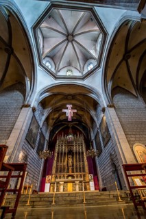 The iglesia de San Jaime, church of saint james, Gothic Quarter, old city, barcelona, spain
