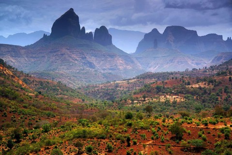 Africa, Ethiopia, Simien Mountains, Ethiopia