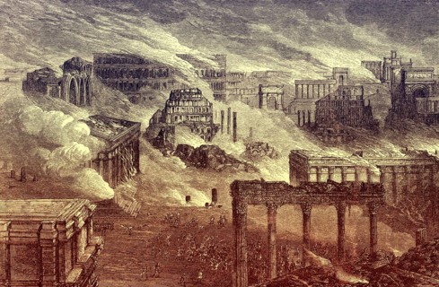 The Great Fire of Rome, 64 AD