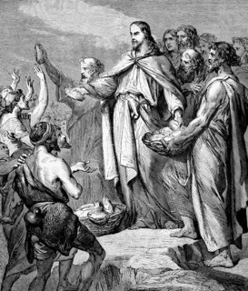 The Feeding of Four Thousand, Chapter 15, Verse 36, Matthew Gospel, Jesus' Miracles, People