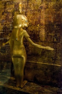 Pharaoh Tutankhamun's gold treasure, the Grand Egyptian Museum, Grand Egyptian Museum, GEM, Giza,