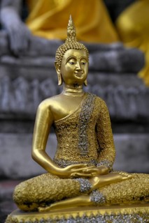 Buddha statue in Wat Yai Chai Mongkhon, Buddhist temple, Ayutthaya, Ayutthaya province, Thailand