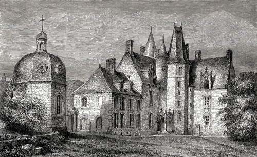The château des Rochers-Sévigné, near Vitré in Ille, France, former Breton residence of Marie de