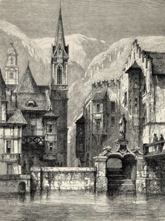Brixen, South Tyrol in northern Italy, 19th century