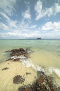On the beach of Koh Ngai Island, Andaman Sea, Satun Province, Southern Thailand, Thailand