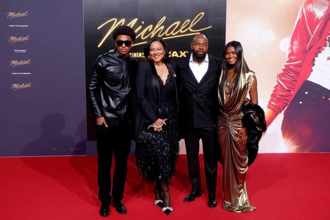 Brando Fuqua (son), Lela Rochon (woman of) Antoine Fuqua and daughter Asia Rochon Fuqua at the