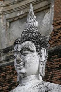 Buddha statue in Wat Yai Chai Mongkhon, Buddhist temple, Ayutthaya, Ayutthaya province, Thailand