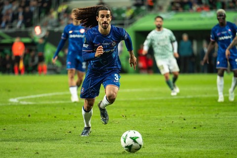 WROCLAW, POLAND - MAY 28, 2025: UEFA Conference League Final Football match Real Betis - Chelsea.