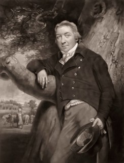 Edward Jenner, 1749-1823, English physician and scientist, digitally restored