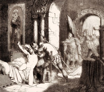 Arresting of Pope Martin I, on 17 June 653