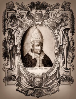 Boniface VIII, was Pope from 1294 to his death in 1303