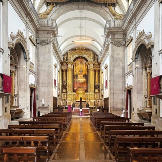 Igreja de S. Jose das Taipas, church of Saint Joseph of Taipas designed by architect Carlos