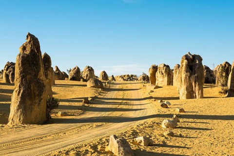 Pinnacles, Australia, Western Australia, West Coast Australia, limestone, limestone pillars, stone