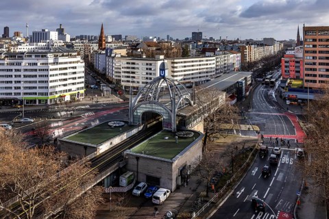 Nollendorfplatz underground station, Nollendorfplatz, Schöneberg, Berlin, Germany