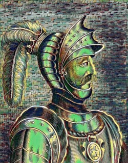 William I, ca. 1028, 1087, known as William the Conqueror, the first Norman King of England,