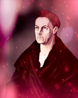 Portrait of Jakob Fugger, 1459, 1525, German businessman, digitally edited according to a painting