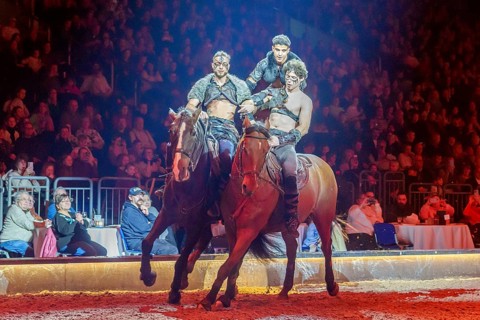Cavalluna, horse show on Gateway to the Otherworld tour in Berlin's Uber Arena on 17.01.2026