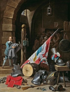 The Guardhouse (1640), painting by David Teniers (baptised 15 December 1610 in Antwerp, died 25
