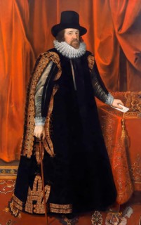 Portrait of Sir Francis Bacon, Baron Baco of Verulam, 1561 - 1626, English lawyer, statesman,