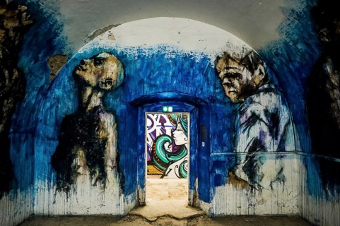 Street art, graffiti, MAUSA VAUBAN, Museum of Urban Art and Street Art, Vauban Fortress