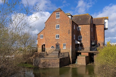 Abbey Mill, Fletcher's Mill, River Avon, Tewkesbury, Gloucestershire, England, Great Britain