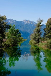 Loisach, end of August, Upper Bavaria, Bavaria, Germany