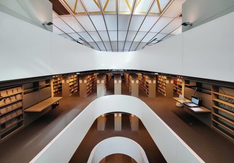 Philologische Bibliothek der Freien Universität Berlin, auch Berlin Brain genannt weil das Gebäude