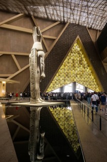 Entrance Hall, Grand Egyptian Museum, GEM, Giza, Cairo, Egypt