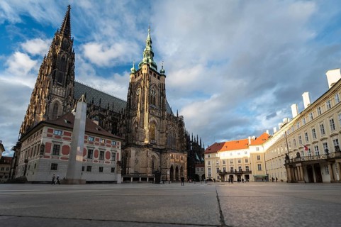 Sant Vitus Cathedral in Prague, Czechia