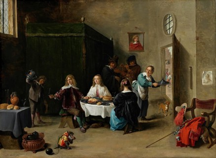 The Prodigal Son (c. 1640), painting by David Teniers (baptised 15 December 1610 in Antwerp, died
