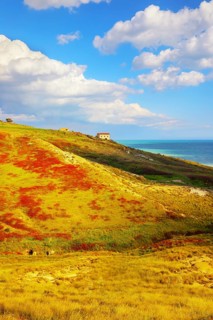 Riserva Naturale di Punta Bianca, Palma di Montechiaro, Agrigento, Sicily, Italy
